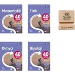 Okyanus Yayınları Okyanus 9. Sınıf 40 Seans Matematik Fizik Kimya ve Biyoloji Konu Özetli Soru Bankası 4lü Set