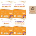 Okyanus Yayınları Okyanus Lgs 8. Sınıf Classmate Matematik Fen Türkçe ve Inkılap Deneme 4lü Set + Telefon Standı