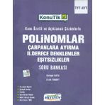 Okyanus Yayınları TYT AYT KonuTik Polinomlar Çarpanlara Ayırma II. Derece Denklemler ve Eşitsizlikler Soru Bankası
