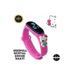 Okyanushop Digifull Dijital Led Kedicik Figürlü Çocuk Saati