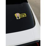 Okyay Works Arabada Bebek Var Dijital Baskı Sticker