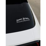 Okyay Works Mezara Girsem Rahatlamam Sticker - Hologram