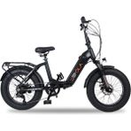 Ola Electrofold EFD1 Carbon Design 20 inç Mat Siyah Katlanabilir Elektrikli Bisiklet