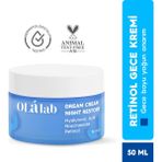 Olalab Yaşlanma Önleyici Yenileyici Nemlendirici Retinol Gece Yüz Kremi 50 ml Night Restore