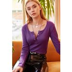 Olalook BLZ-19000588 Mor Kadın Bluz
