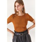 Olalook BLZ-19002226 Tarçın Kadın Bluz