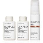 OLAPLEX Daily Fine Shield Set İnce Telli Saçlar İçin Şampuan Saç Kremi Saç Serumu Seti - Renksiz