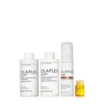Olaplex Fine Protector Set - İnce Telli Saçlar İçin Bağ Güçlendirici Şampuan, Saç Kremi, Besleyici Saç Serum