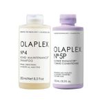 Olaplex No. 4 Onarıcı Şampuan ve No. 5P Renk Koruyucu Saç Bakım Kremi