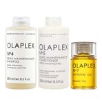 Olaplex No. 4 Şampuan 250 ml No. 5 Bakım Kremi 250 ml ve No. 7 Bakım Yağı 30 ml