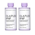 Olaplex No:4-P Blonde Enhancer Toning 2x250 ml Mor Şampuan
