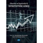 Olasılık ve İstatistik-2 : İstatistiğe Giriş / Nobel Akademik Yayıncılık / 9786254396618