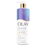 Olay Retinollü Kadınlar İçin Vücut Losyonu Pürüzsüzleştirici, 24 Saat Nemlendirici, E Vitamini ve B3 Vitamini Kompleksi, Hızlı Emici Formül, 18 oz oz
