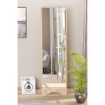 Olcay Aksesuar Dikdörtgen 120X43 cm Ayaklı Salon Antre Çocuk Odası Banyo Wc Yatak Odası Boy Aynası - Ahşap - 120 x 43 cm