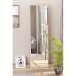 Olcay Aksesuar Düz Dikdörtgen 120X43 cm Ayaklı Salon Antre Çocuk Odası Banyo Wc Yatak Odası Boy Aynası - Ahşap - 120 x 43 cm