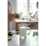 Ölçekli Cam Mini Süt Sosluk Sürahisi 100 Ml. 2 Li