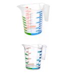 Ölçü Kabı Dereceli Renkli 1000 ml + 500 ml Set
