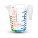 Ölçü Kabı Dereceli Renkli 1000 ml Midastech