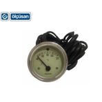 ÖLÇÜSAN HARARET SAATİ CİVALI 5 MT (40°C-120°C) (İKAZLI) (60 MM)