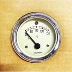Ölçüsan Mekanik Hararet Isı Gösterge Saati 63Mm 2 Metre Civalı İkazlı