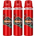 Old Bearglove Erkek Sprey Vücut Deodorantı 150 Ml 3Lü Paket