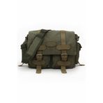Old Cotton Cargo 7156 Baltimor Salaş Haki Yeşil Omuz Laptop Postacı Seyahat Okul Çantası