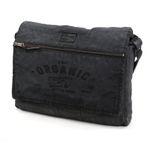 Old Cotton Cargo 8128 Mulater Salaş Kanvas Omuz Postacı Laptop Okul Seyahat Günlük Outdoor Vintage Yıkamalı Pamuk Kumaş Çanta (Siyah)