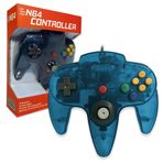 Old Skool Nintendo 64 N64 Oyun Sistemi ile uyumlu Klasik Kablolu Kumanda Joystick - Turkuaz