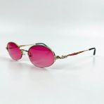 Old Space Vintage 90's Metal Vintage Güneş Gözlüğü OSV200460 - Pembe