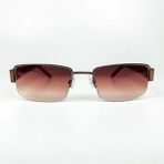 Old Space Vintage Vintage Güneş Gözlüğü – 90'lar Retro – Rose Gold Metal Çerçeve, Kahverengi Degrade Cam - Kahve Degrade