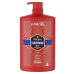 Old Spice 1 lt Captain Erkek Duş Jeli Şampuanı