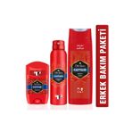 Old Spice 400ML Duş J&ŞAMP+150ML DEO+50ML Deo Stick Capt