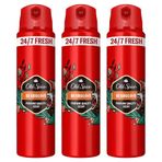 Old Spice Bearglove 3x150 ml Sprey Deodorant