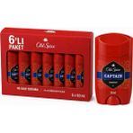 Old Spice Captain Ferah Koku Erkek Deodorant Stick 50 ml 6’lı Paket Tüm Cilt Tipleri İçin