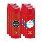 Old Spice Duş Jeli Seti Captain X3 + White Water X3