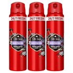 Old Spice Night Panther Erkek Sprey Vücut Deodorantı 150 ml 3lü paket