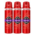 Old Spice Rockstar Erkek Sprey Vücut Deodorantı 150 ml 3lü paket