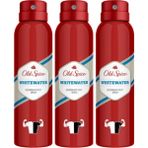 Old Spice Whitewater 3x150 ml Sprey Deodorant