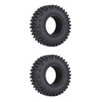 OLDDO 1.0 Inch RC Tires 4pcs Wheel Tyre Set For 1/18 TRX4M 1/24 Axial SCX24 RC Crawler Car Upgrade Parts(YELLOW)