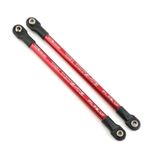 OLDDO 2pcs Pushrod Link Rod 5318X 5318 Red 1/10 Fit For Traxxas E-Revo Summit Revo RC Car Upgrade Parts