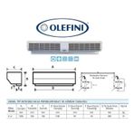 Olefini K14 Isıtıcısız Hava Perdesi