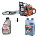 Oleo-Mac Gsh 400 Euro5 Motorlu Testere + Zincir Yağı + Euro5 Motor Yağı Gsh 400 Motorlu Testere Oleomac
