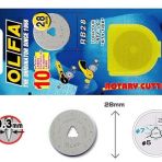 Olfa 200029 Rb28-10 Yuvarlak 10'lu Maket Bıçağı Yedeği