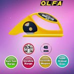 Olfa 45-C Halı ve Kumaş Kesebilen Profesyonel Maket Bıçağı
