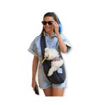 Oli and Lui Koyu Gri Köpek Taşıma Çantası (PET SLİNG) Ana Kucağı
