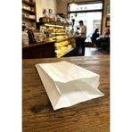 OLİ Art 15x30 cm Beyaz Kese Kağıdı 100 Adet – Gıda ve Paketleme için Körüklü Kraft Torba Hediye Paketi