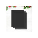OLİ Art 20x30 Siyah Pelur Kağıdı 100 Adet Milaj Kağıdı İnce Pelur Kağıt A4 100'lü