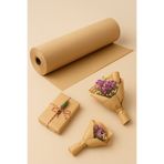 OLİ Art 70 cm x 50 m Rulo Kraft Kağıt - Hediye Paketi, Çiçek Sarımı, Ambalaj, Kargo Paketleme, El İşi