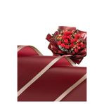 OLİ Art Çiçek Ambalaj Kağıdı Kenarlı 4 Adet Yapay Çiçek Kuru Çiçek Canlı Çiçek Buket Kağıdı