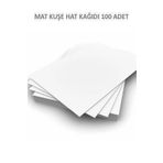 OLİ Art Hat Kağıdı A4 Mat Kuşe Kağıt Hat Kağıdı Mat Kuşe A4